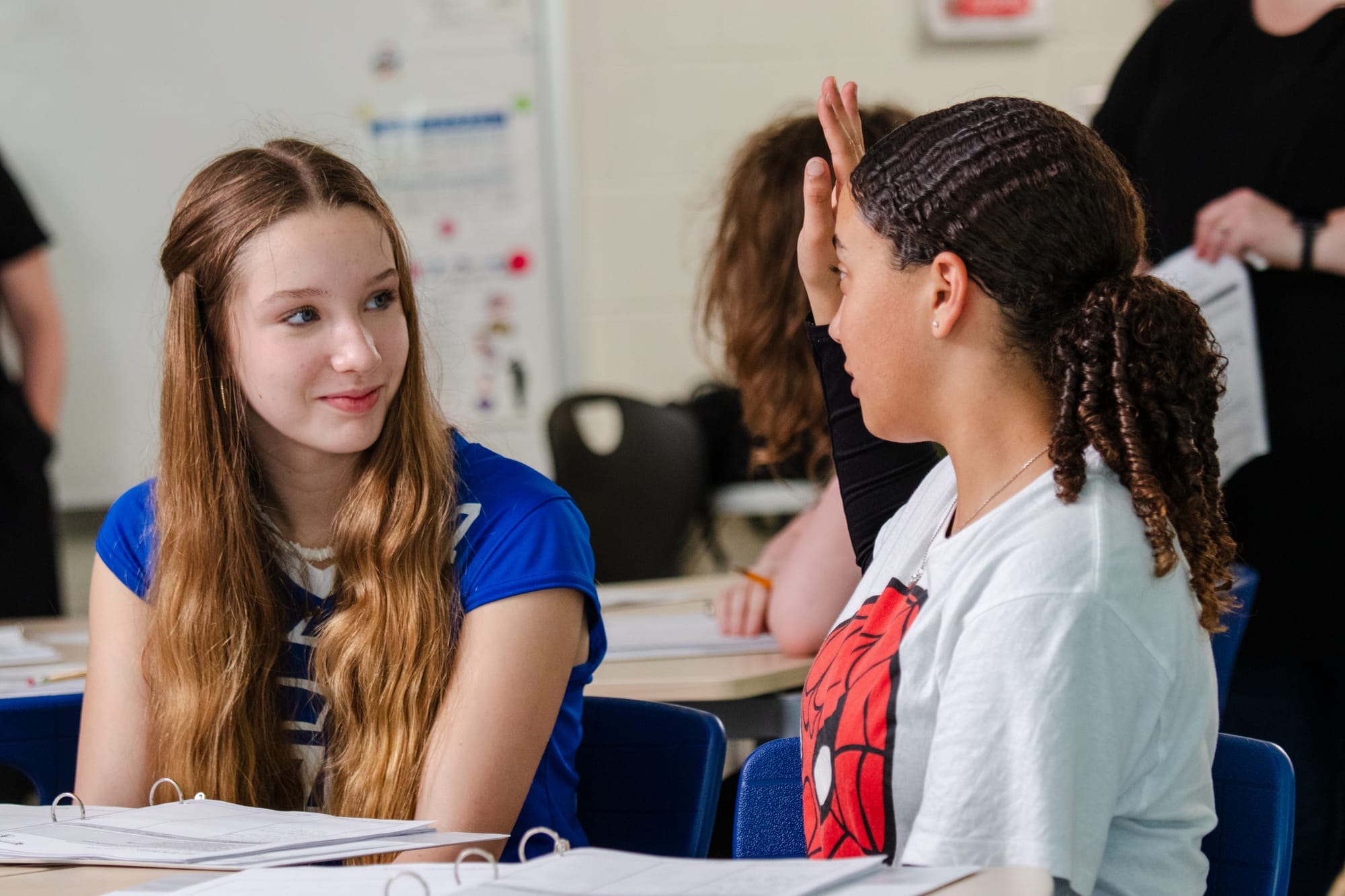 Students in Dana Elliott's 7th grade ELA class.